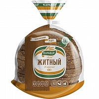  Хлеб Житный ржаной 600гр Каравай